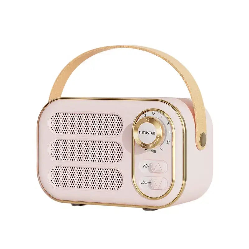 Vintage Bluetooth Speaker - Black