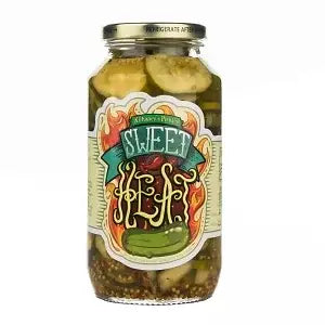 Sweet Heat Pickles, 16oz