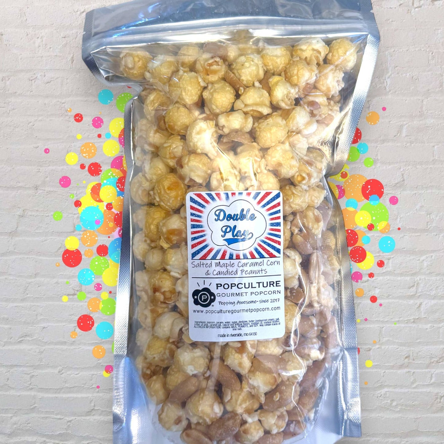 Double Play - Salted Maple Caramel & Candied Peanuts