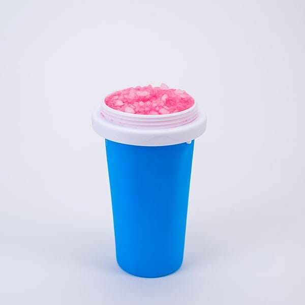 ProKitchen SQUEEZur Instant Slushie Maker Cup | Includes Straw/Spoon | NEW Colors!: Blue