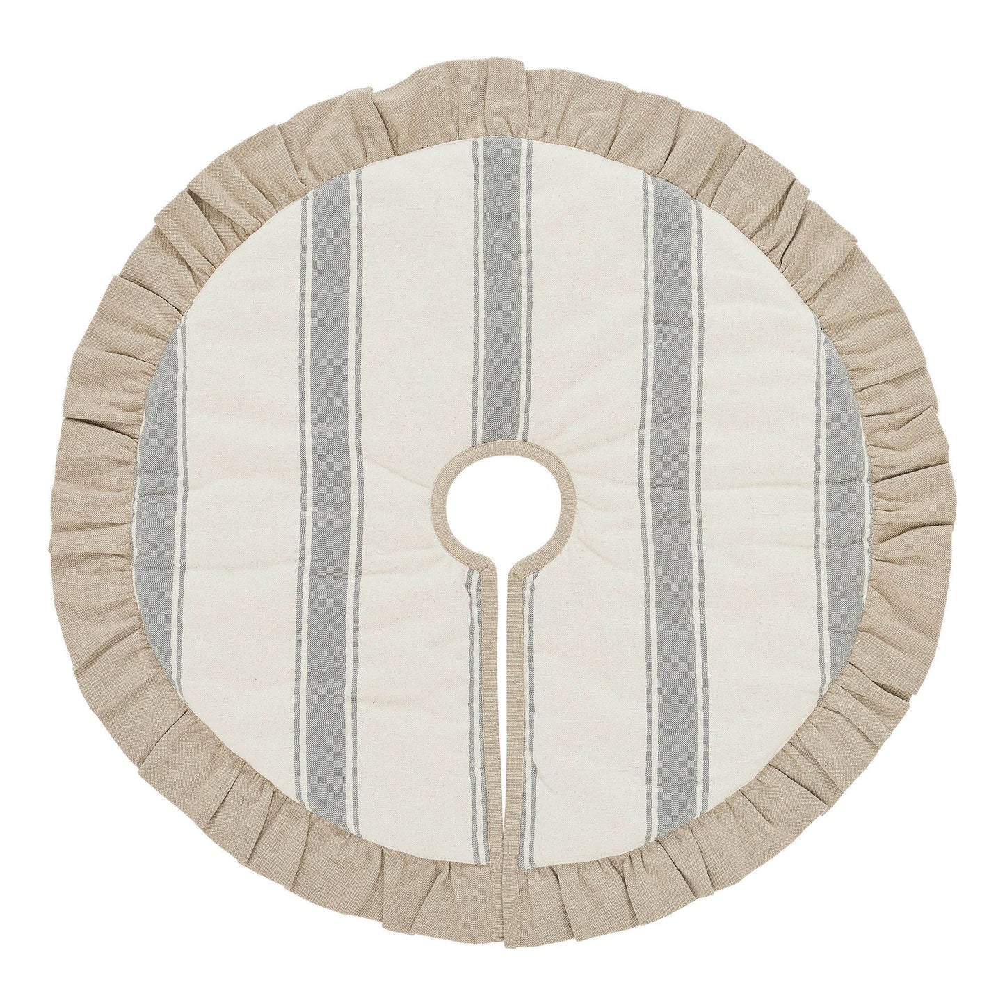 Grace Grain Sack Stripe Tree Skirt 24