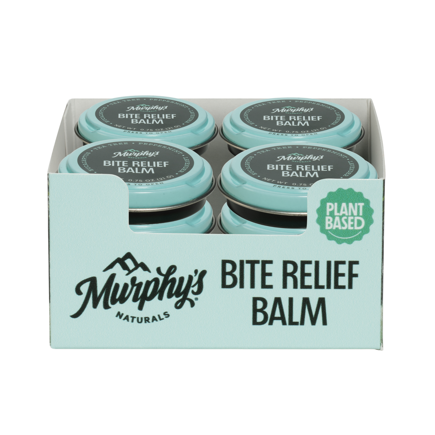 Bite Relief Soothing Balm Tin (0.75oz) - Display of 12