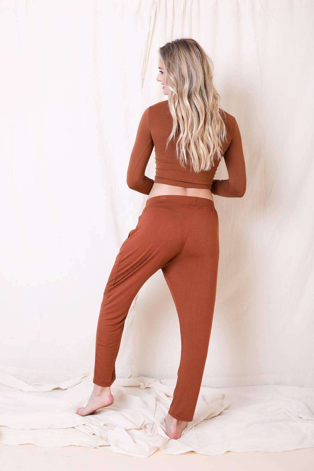 Wide Band Lounge Stretch Pants 🧸: Black