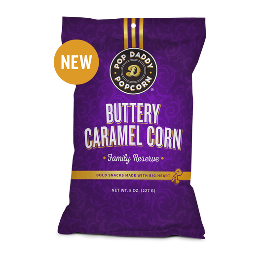 Pop Daddy - Premium Buttery Caramel Corn Family Reserve 8oz.