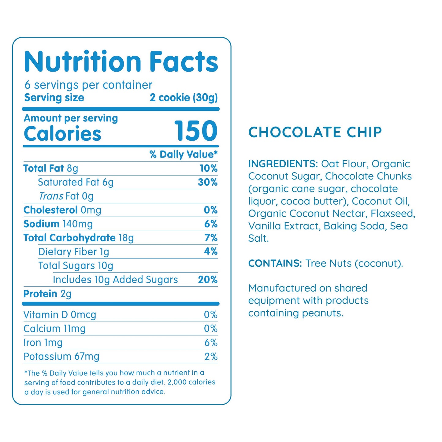 Crispy Chocolate Chip Cookies - 6.3 oz box
