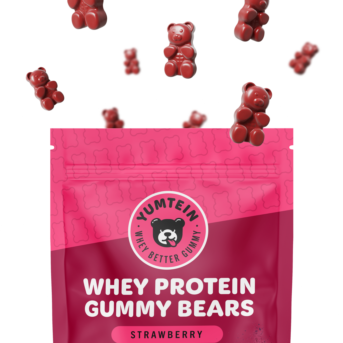Strawberry Protein Gummy Bears