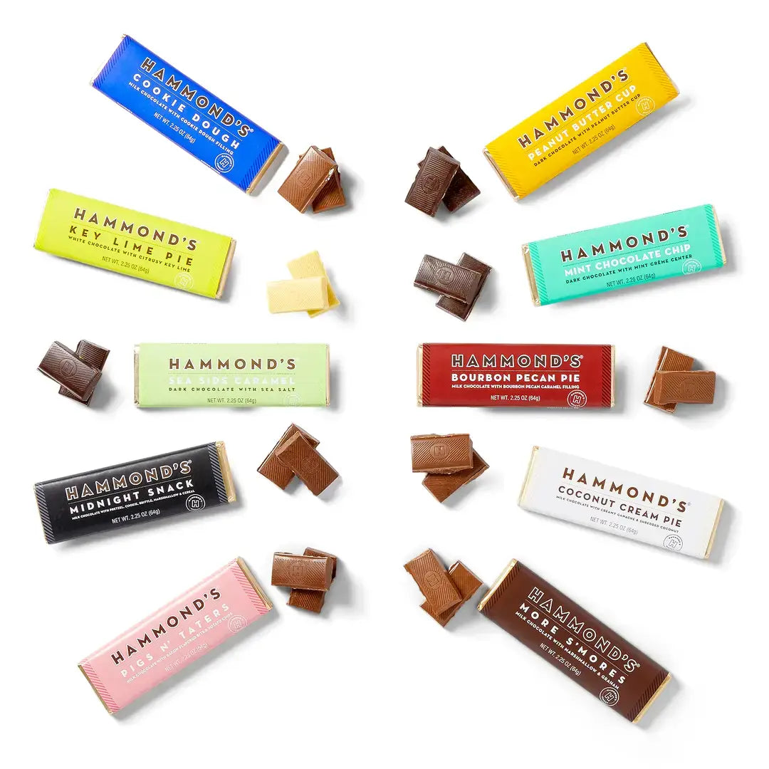 Candy Bar - Dark Chocolate - Candy Cane Crunch - 2.25 oz