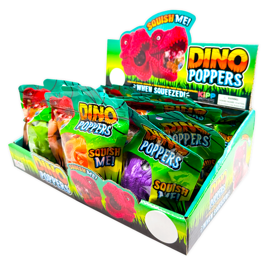 SO MUCH FUN SQUISHY DINO POPPERS