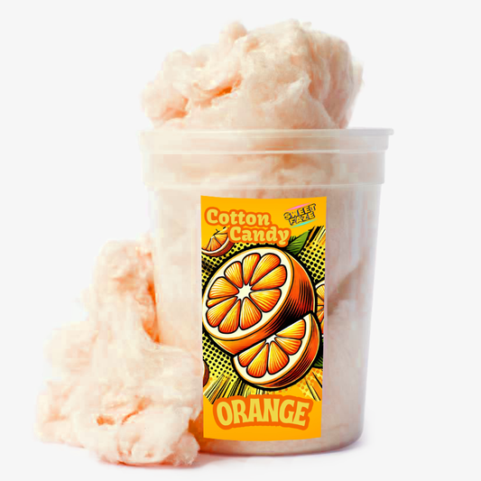Handmade Orange Cotton Candy - Wholesale