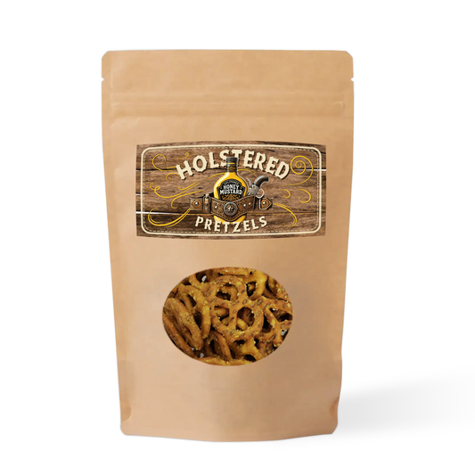 Gourmet Seasoned Pretzels - Honey Mustard 5oz Bag