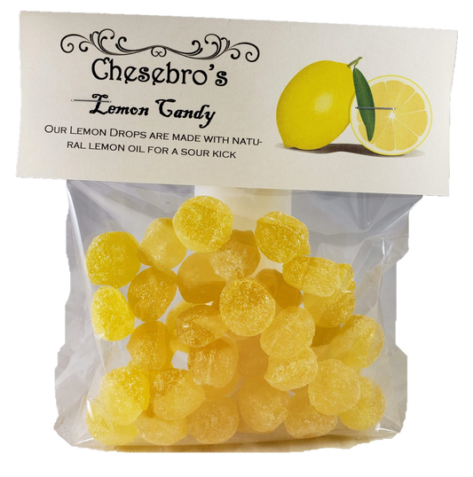 Lemon Hard Candy Drops, 4.5 oz.