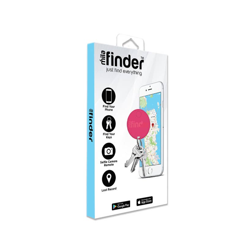 The Mila Finder® Bluetooth Key Tracker