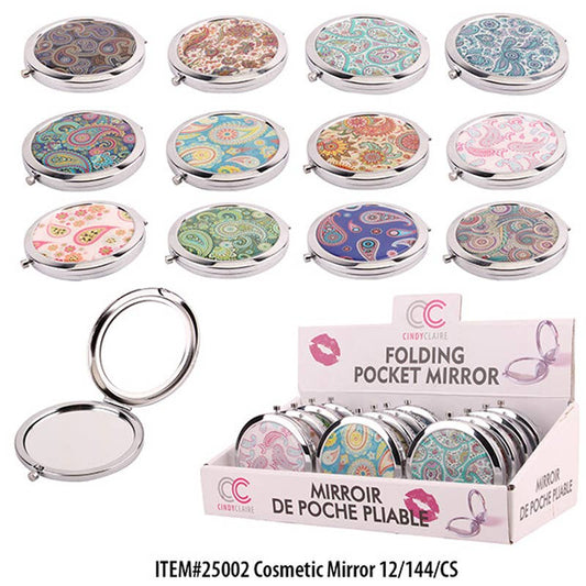 Folding Pocket Mirror with Display