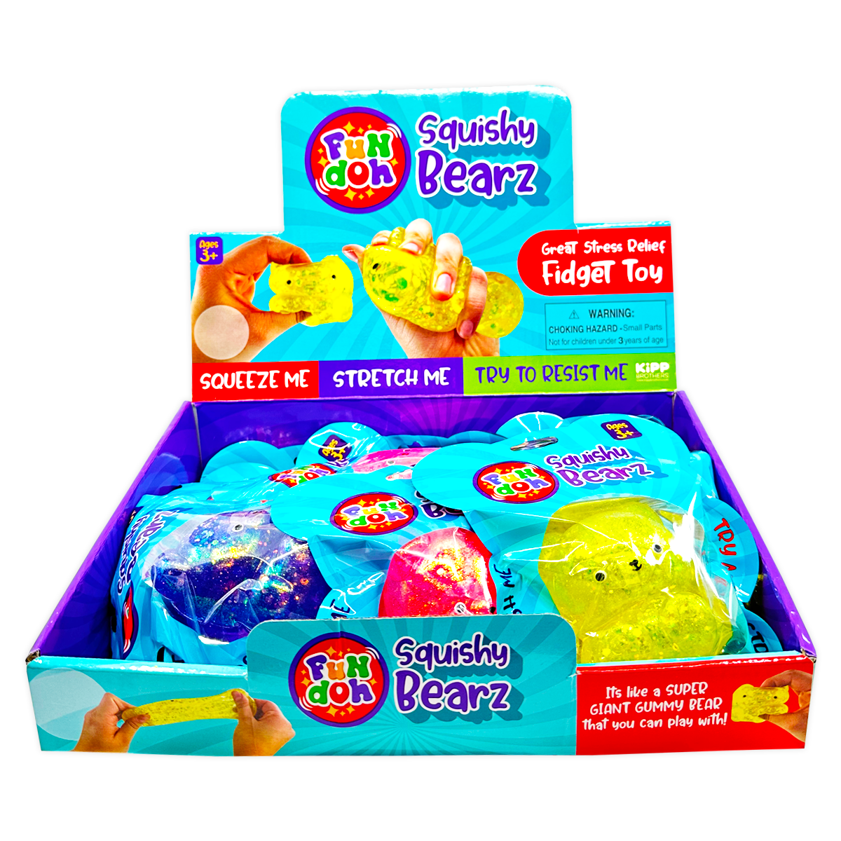 SO MUCH FUN SQUISH & SQUEEZE GUMMY BEAR TOY