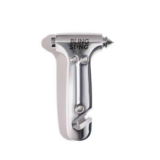 Emergency Escape Hammer | Metallic Silver