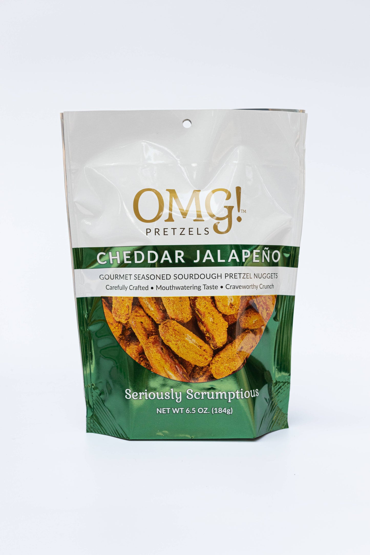 Cheddar Jalapeno Seasoned Sourdough Pretzel Nuggets
