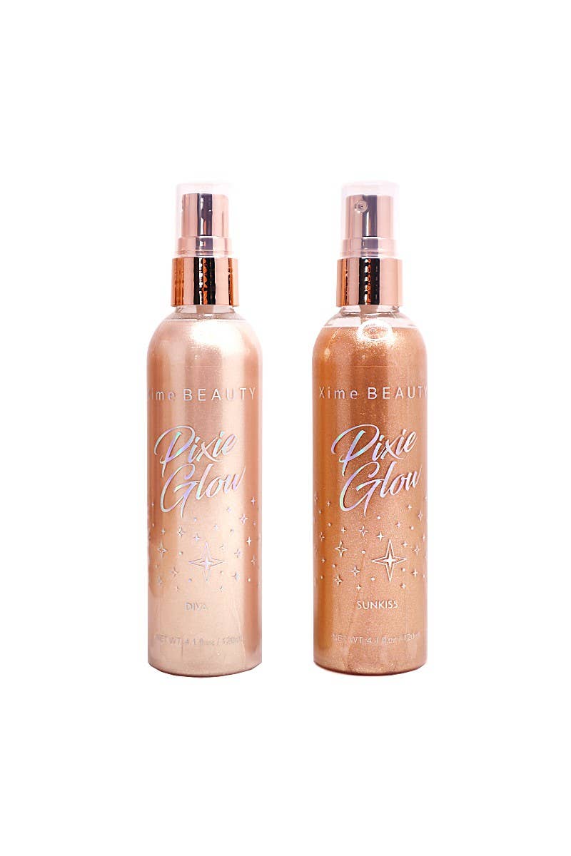 Xime XB-S02 Gold Body Simmer Spray Pixie Glow - 12pc