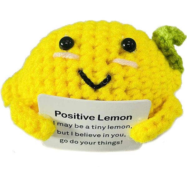 CalmiMates Mini Emotional Support Crochet Plush Toy Collection (1pc) Multiple Styles: Emotional Support Pickle