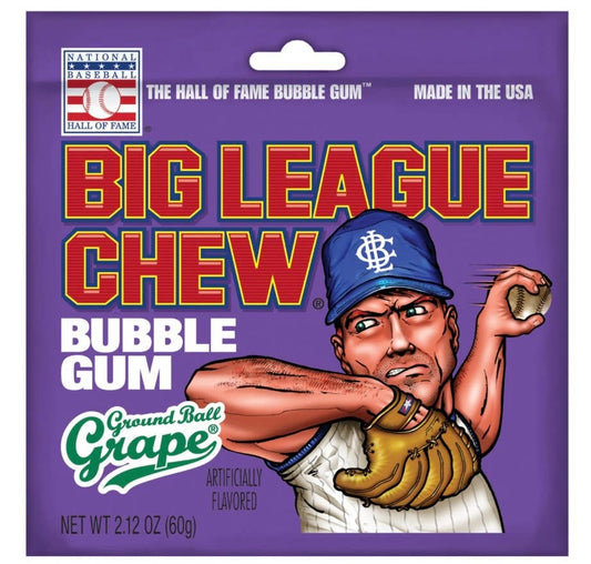 Nostalgic “Retro Grape 🍇” Big League Chew Est.1980 Tray