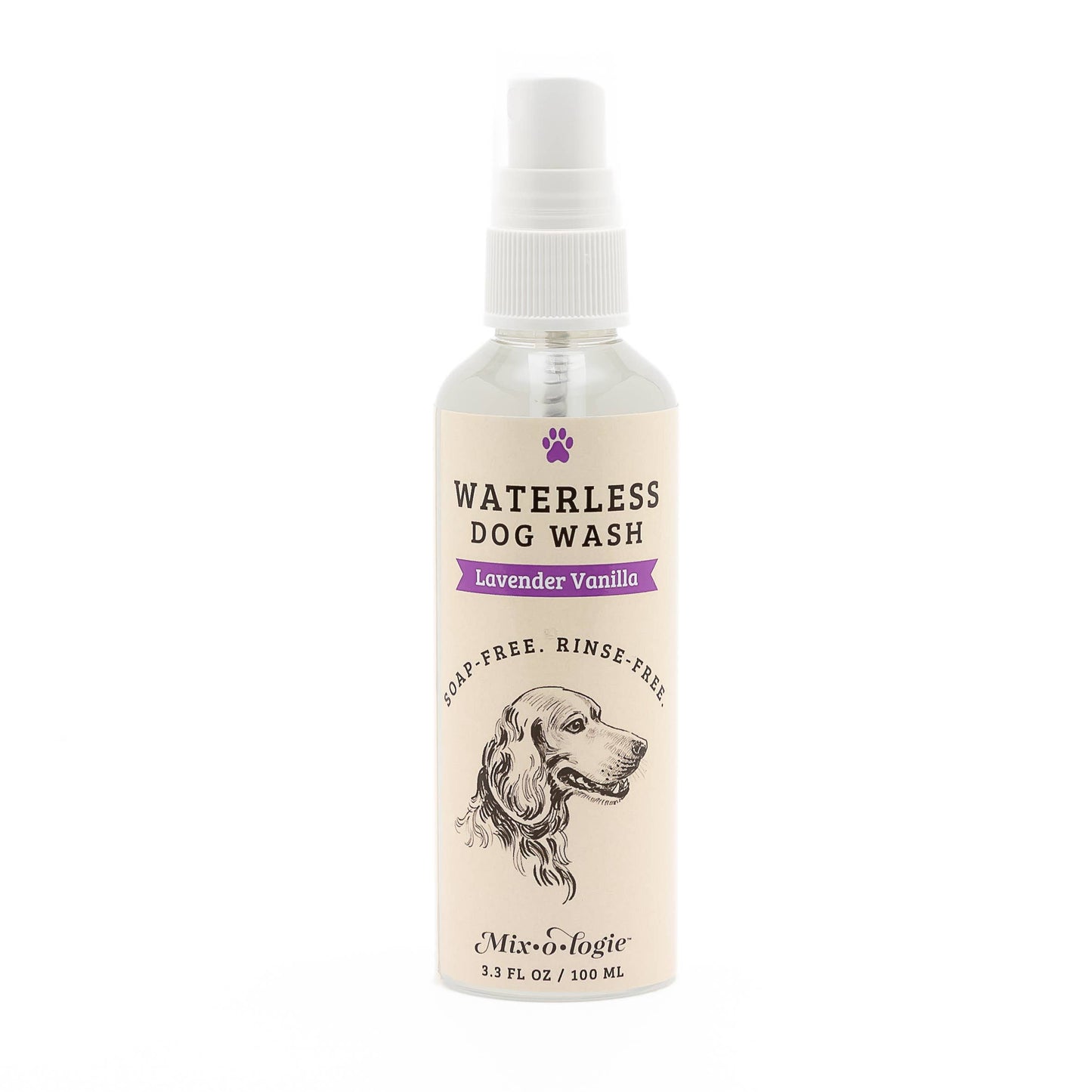 Lavender Vanilla Waterless Dog Wash
