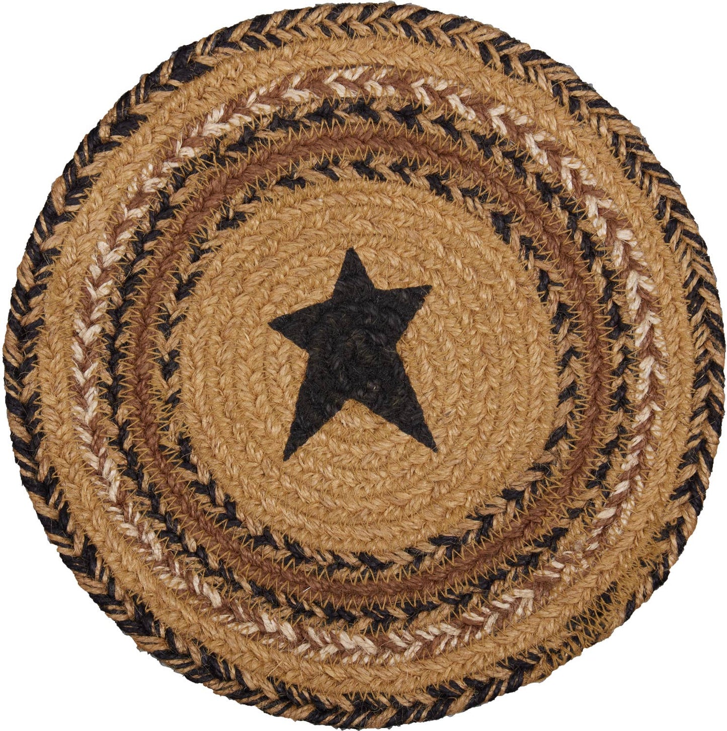 Kettle Grove Jute Trivet Stencil Star 8