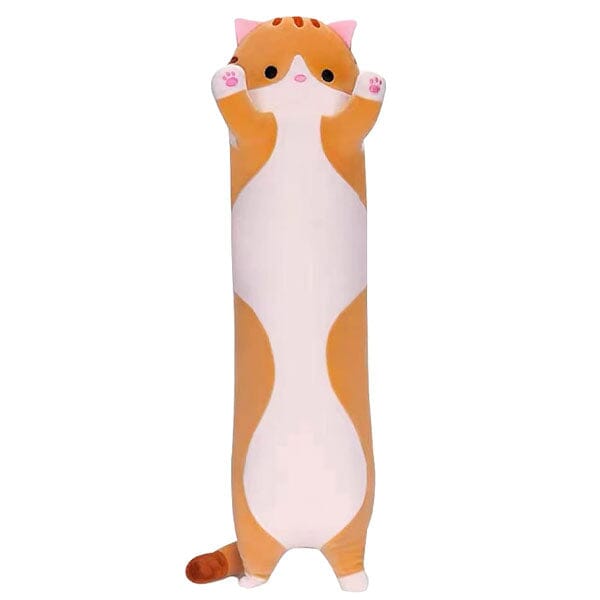 Long Animal Plush Toy Styles (3FT Long!) | Orange Tabby Cat