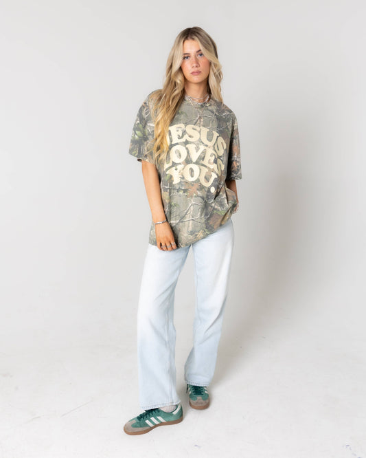 LMTD || Heavyweight Camo Tee || Oversized