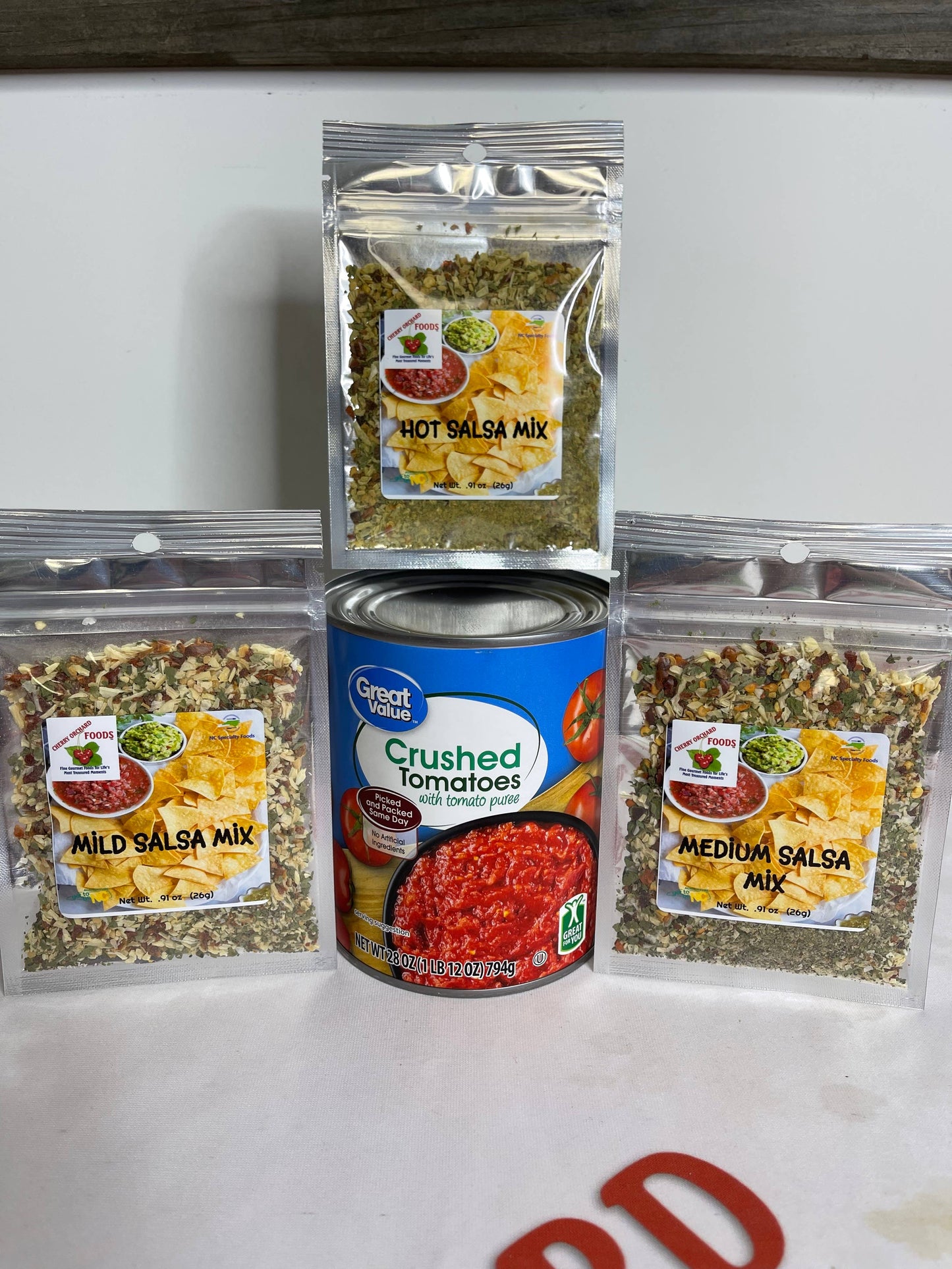 Cherry Orchard Foods Premium Packaging Salsa Mixes