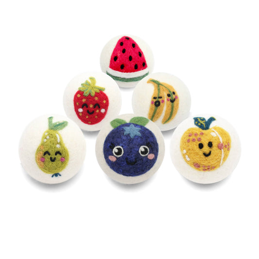 Fruits: Eco Wool Dryer Balls Fair Trade