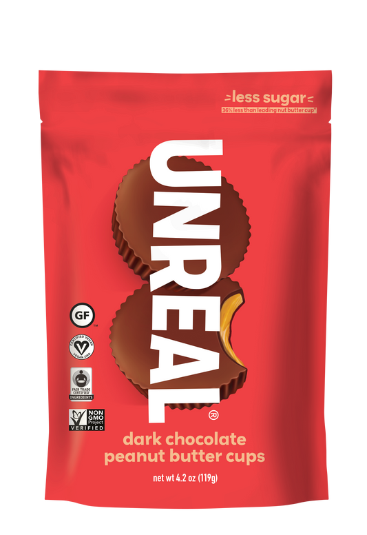 Dark Chocolate Peanut Butter Cups - 6 Bag Case