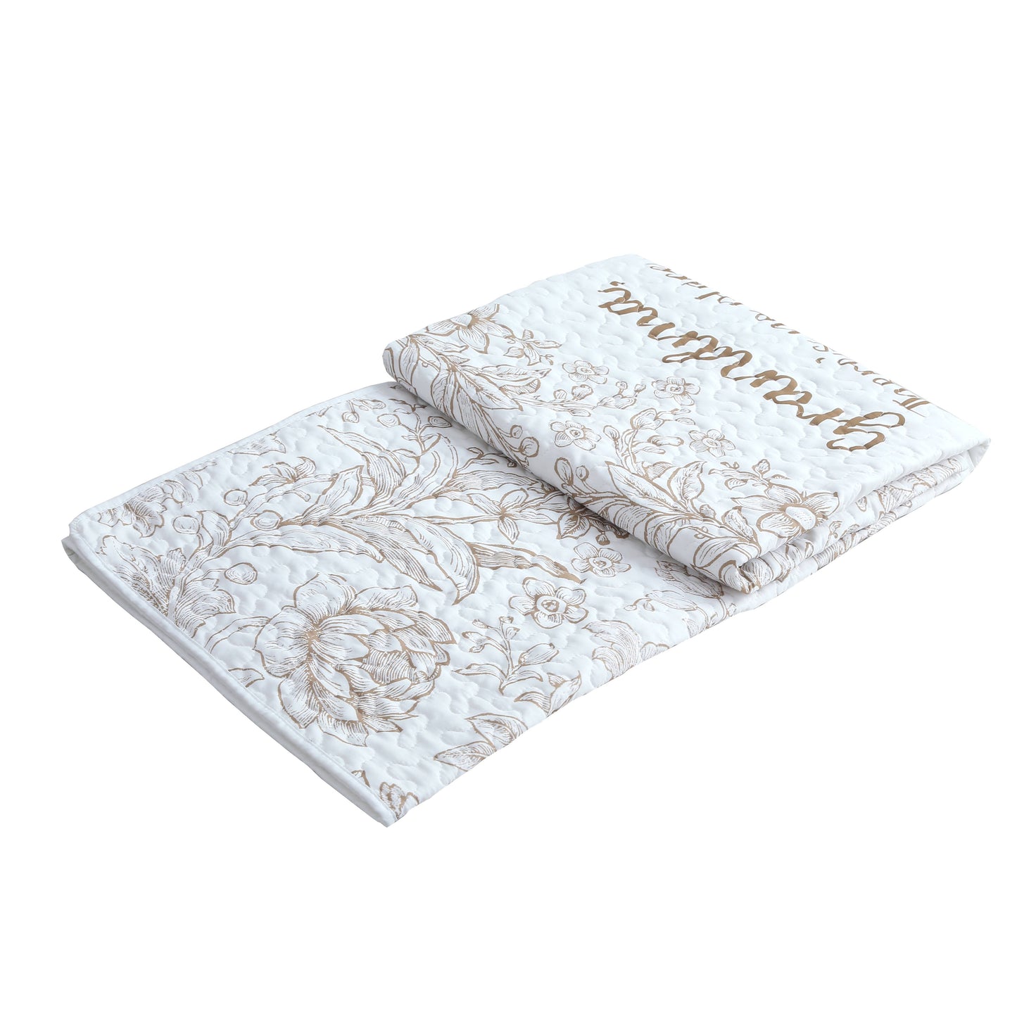 "Grandma - Like Home" Inspirational Quilted Throw 50"x60"