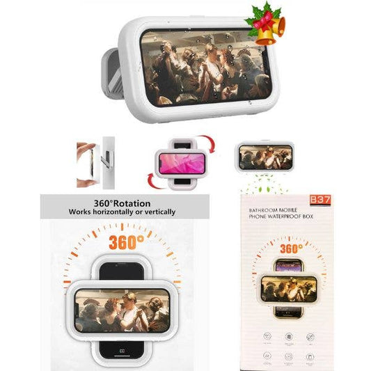 Mobile Phone Waterproof Phone Box - #B37 - 360 Rotation -