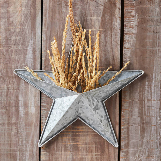 Metal Star Galvanized w/ Pocket 12x12