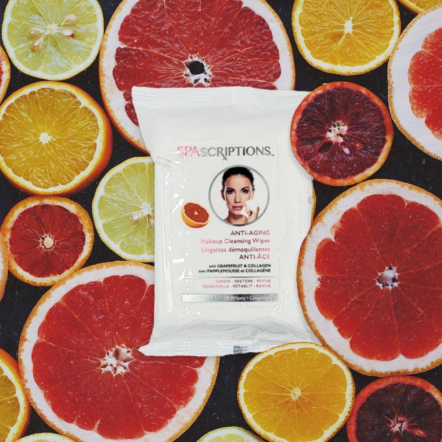 Spascriptions Makeup Cleansing Wipes - Variety Pack