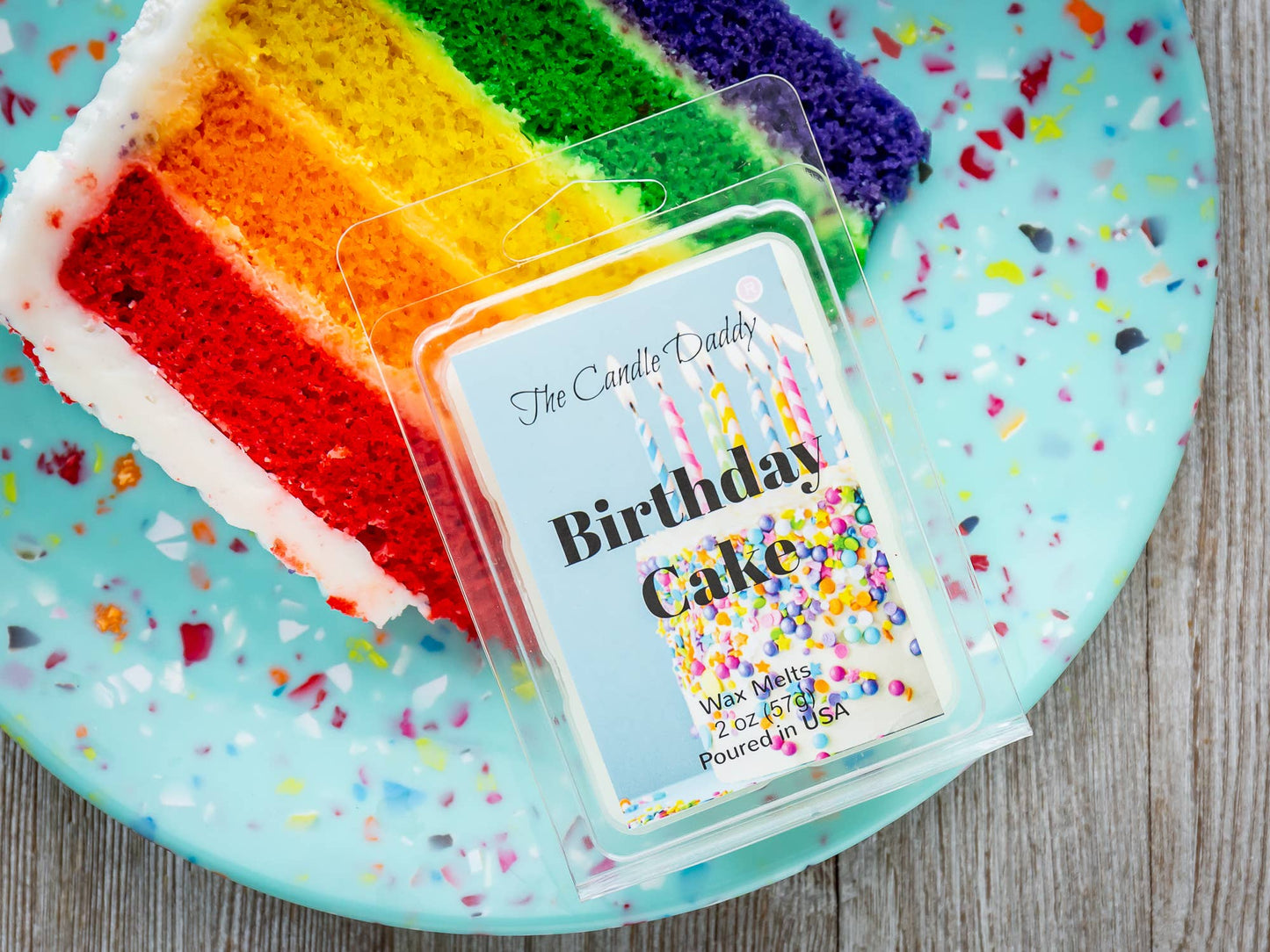 BIRTHDAY CAKE - CAKE SCENTED MELT- MAXIMUM SCENT WAX MELT