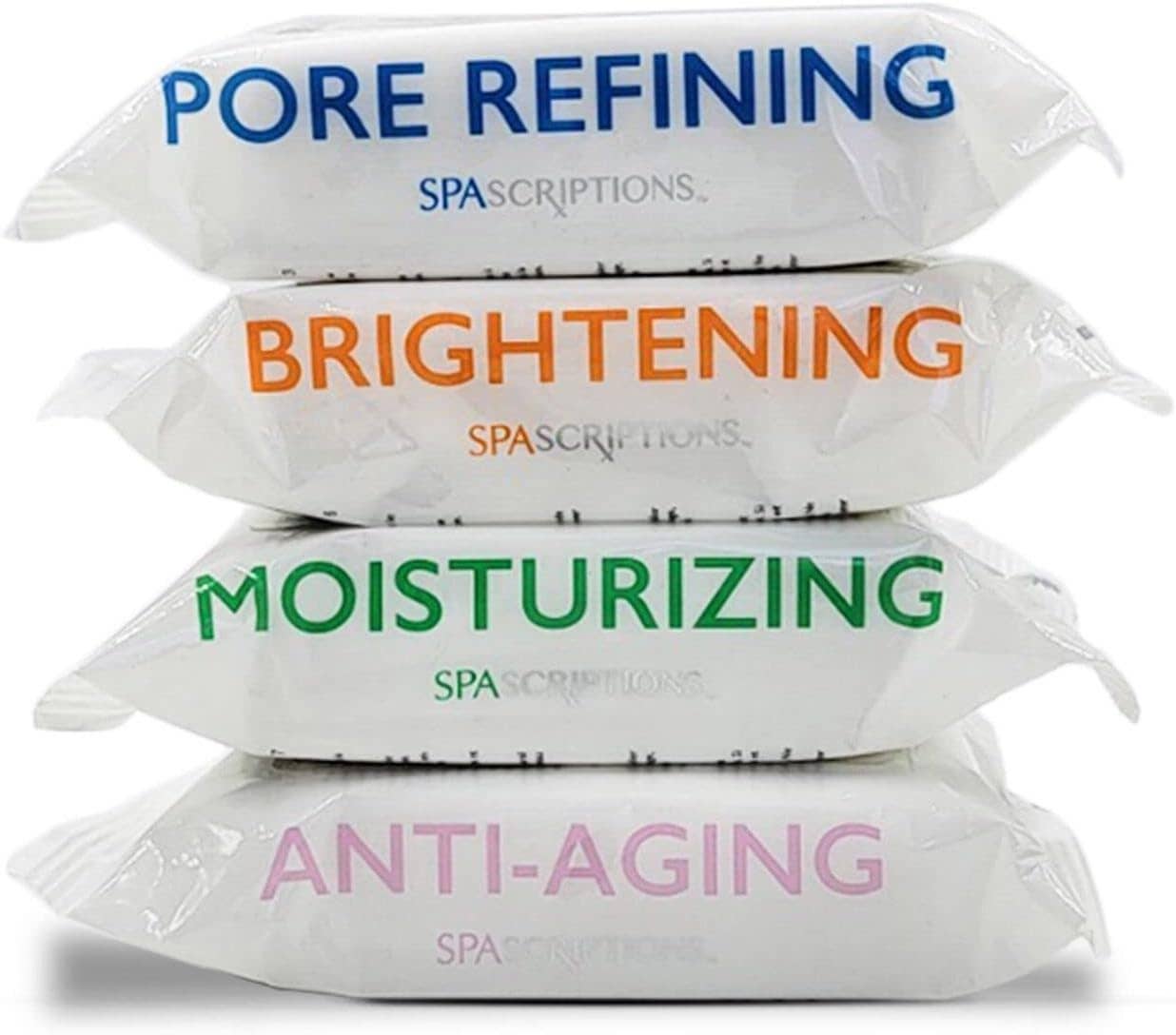 Spascriptions Makeup Cleansing Wipes - Variety Pack