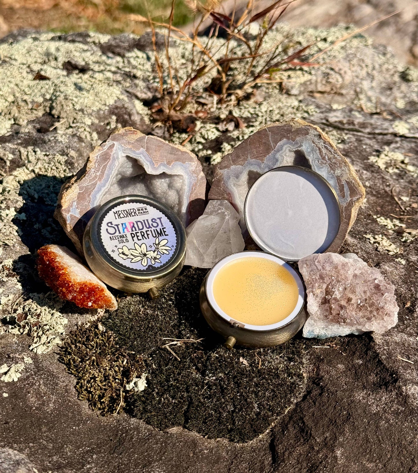 Solid Perfume - Stardust - Handmade with Beeswax