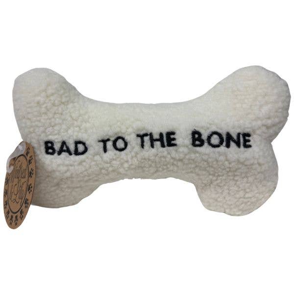 Winifred & Lily - 10" Plush Squeaker - Bad To The Bone