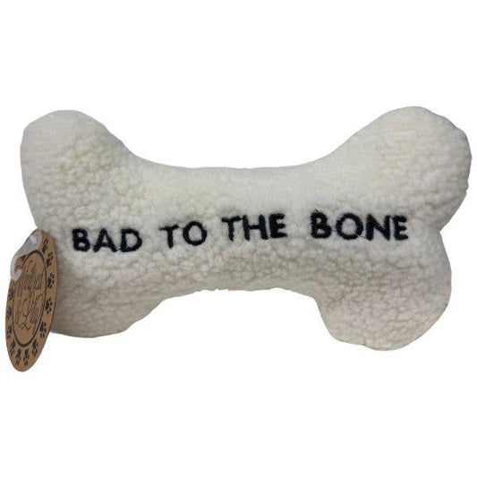 Winifred & Lily - 10" Plush Squeaker - Bad To The Bone