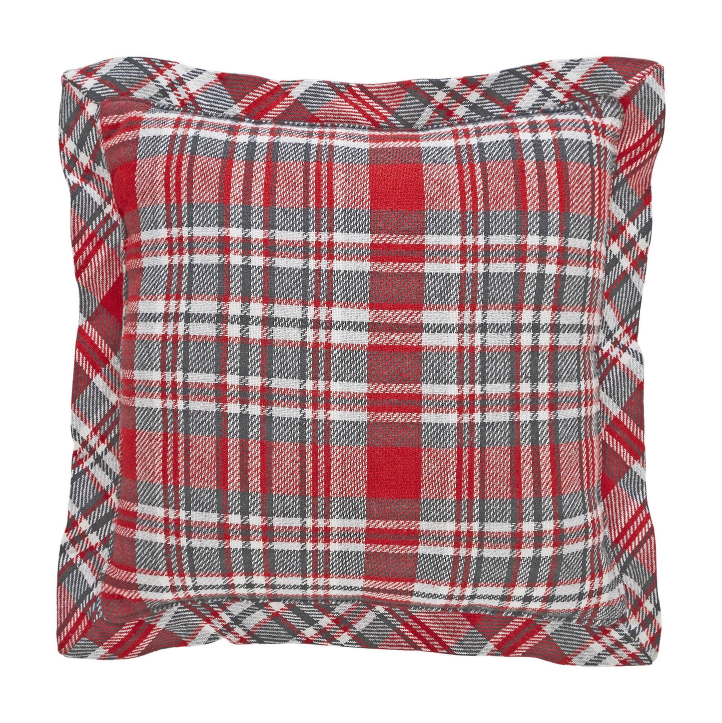 Gregor Plaid Wreath Pillow 12x12