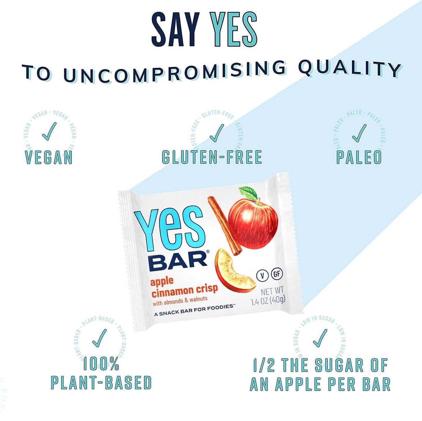 Apple Cinnamon Crisp - Gourmet Plant-Based Snack Bar
