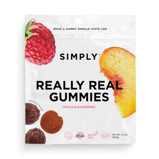 Really Real Gummies - Peach Raspberry (5.3 oz Bags)