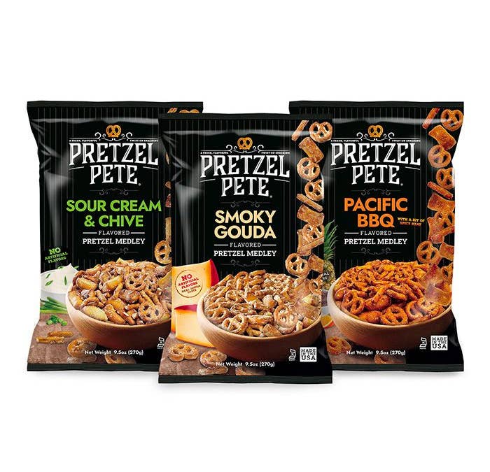 Smoky Gouda Pretzel Medley 9.5 oz