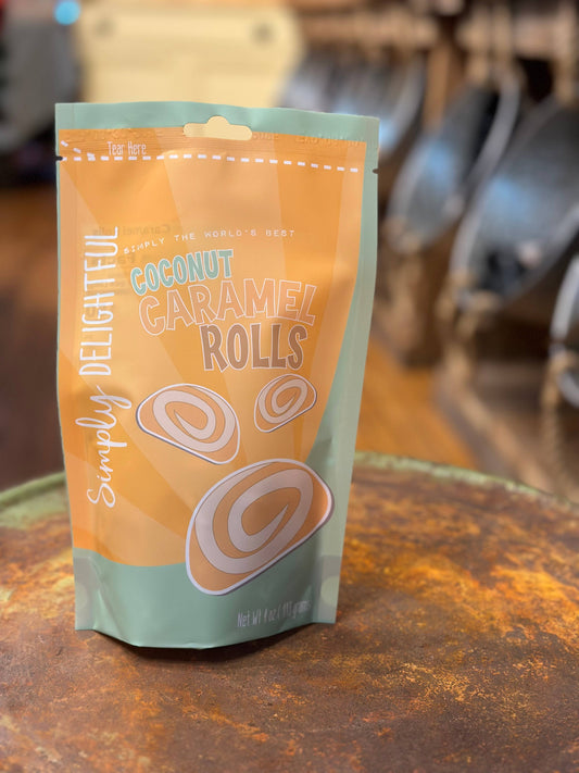 *Coconut Caramel Rolls
