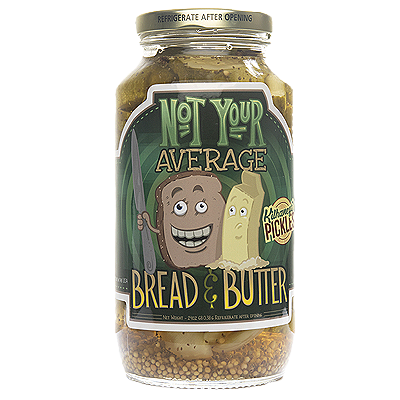 Bread and Butter Pickles- A classic sweet pickle, 16oz