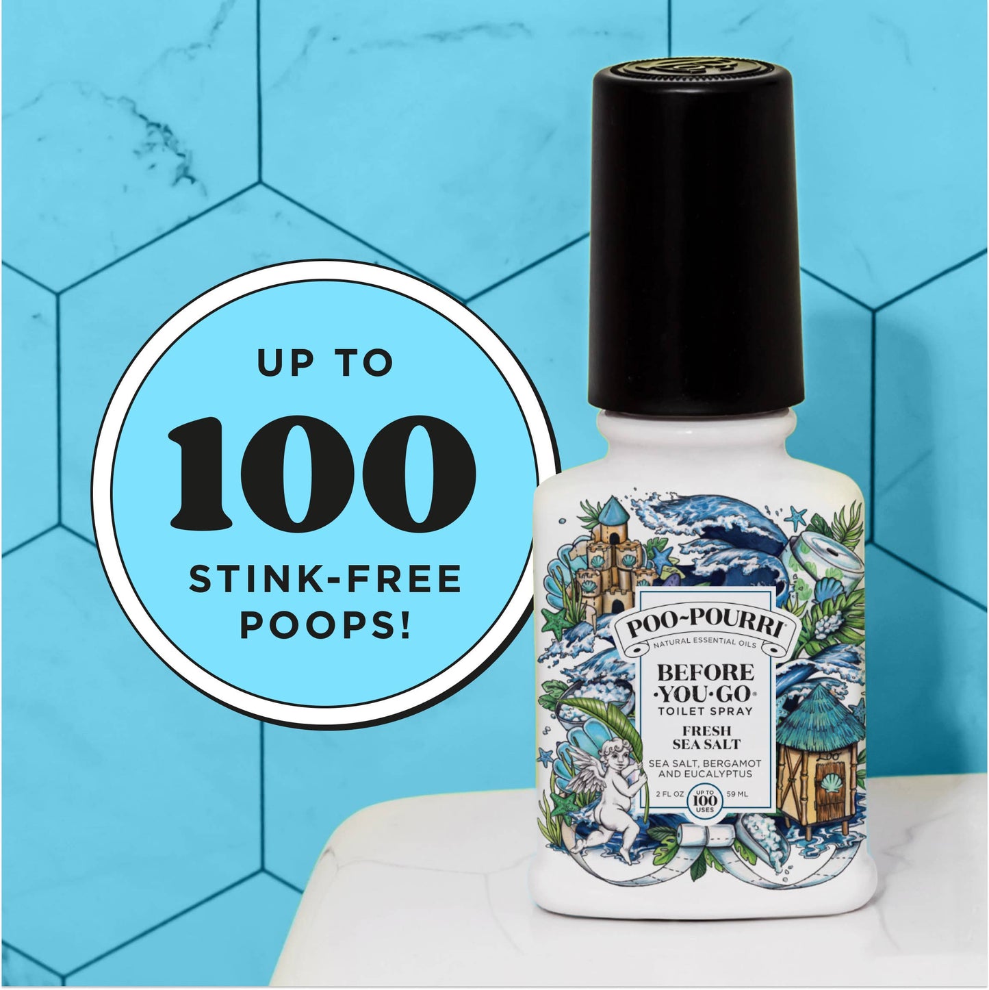 Poo~Pourri Fresh Sea Salt 2oz