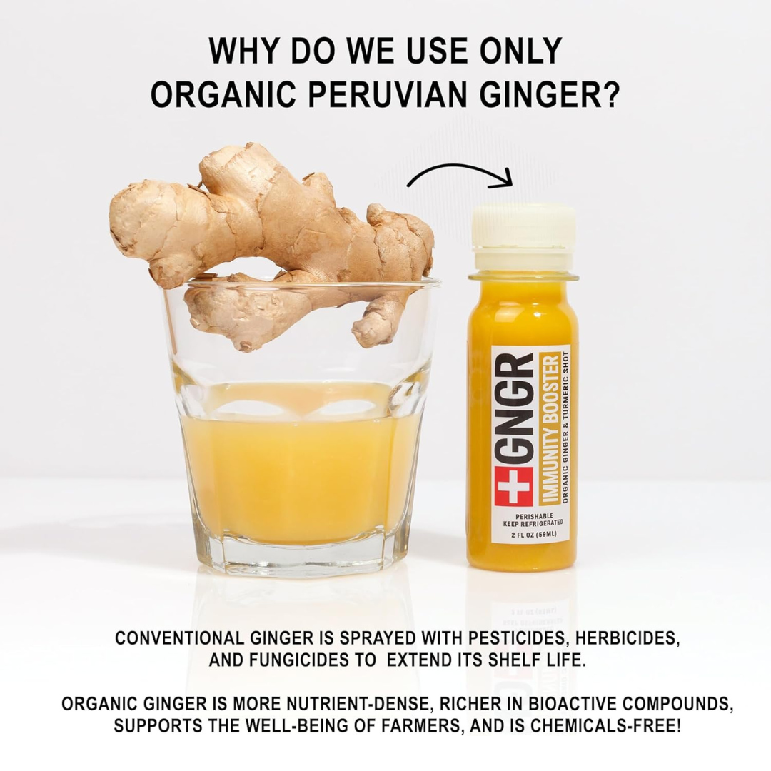 Vitamin C Booster Shot: Ginger Shot with Antioxidants