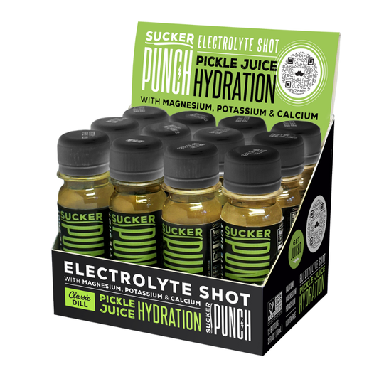 2oz Pickle Juice Shooter - 12x Hydration (with Electrolytes)