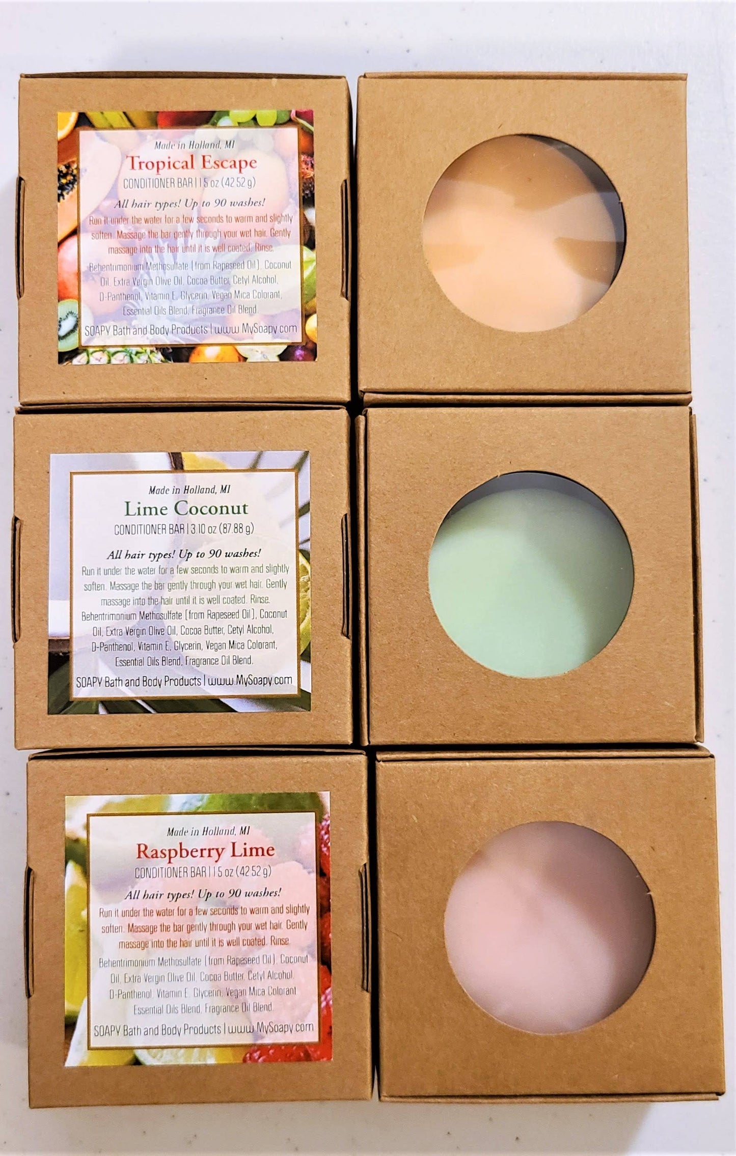 Solid Conditioner Bars (Standard Size, 1.5 oz)