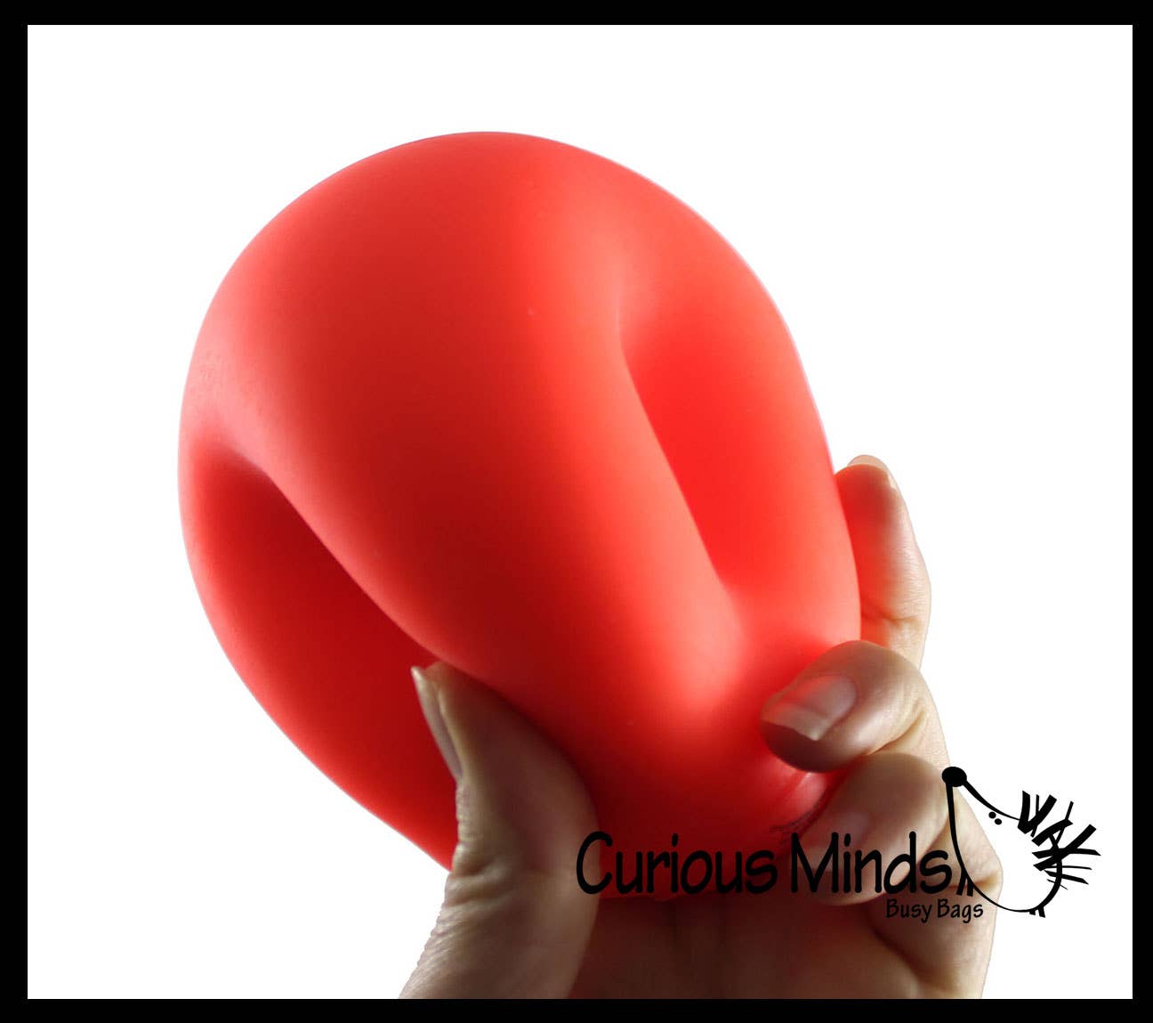 1 Jumbo 4" Doh Stress Stretch Ball - Moldable Pinch Poke Se